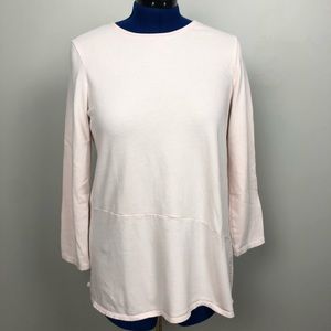 J Jill Pure Top Soft Touch Asymmetric Hem